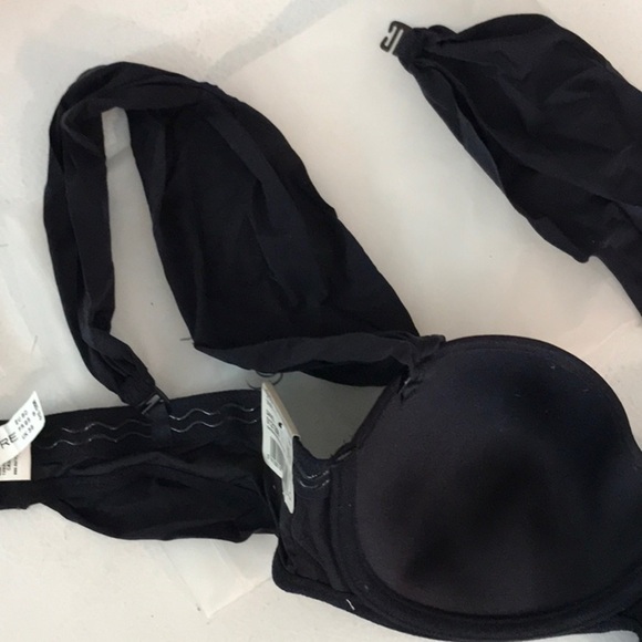 Marie Jo L’Aventure “Daniel” Bra 2 way 36/B. Navy Blue Sexy Cut Thick Straps NWT - Picture 12 of 14